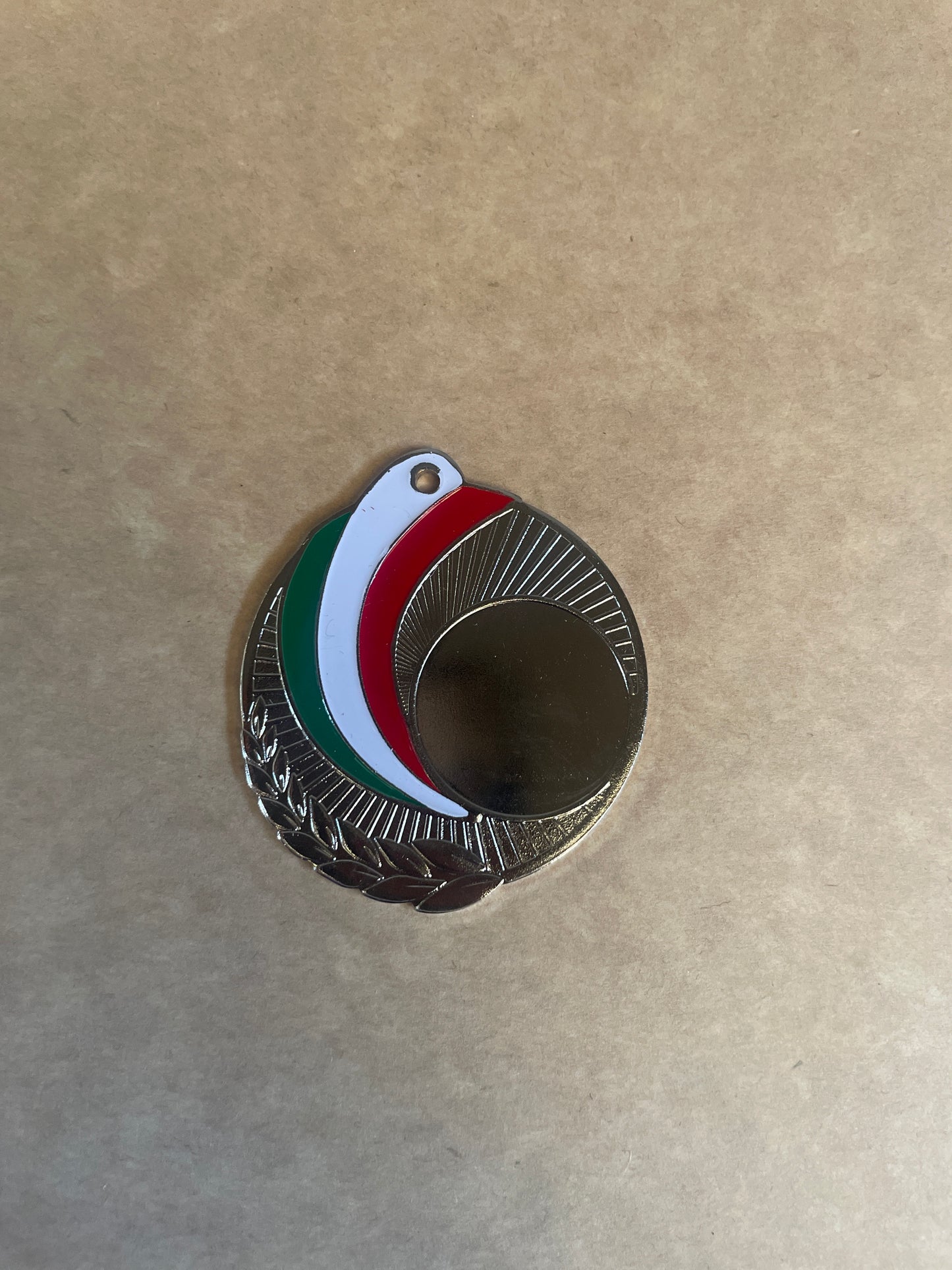 Medaglia Tricolore Diametro 50 mm