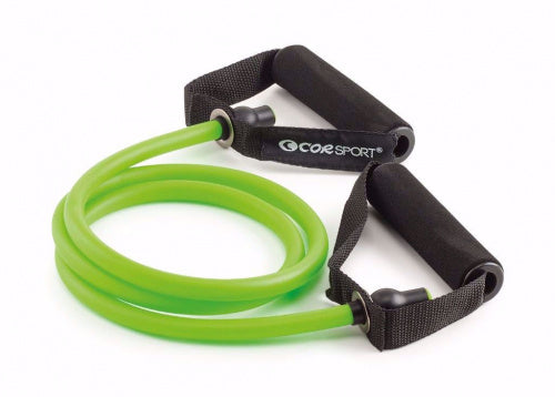 Pilates Fitness-Tube Elastica di Resistenza con Maniglie