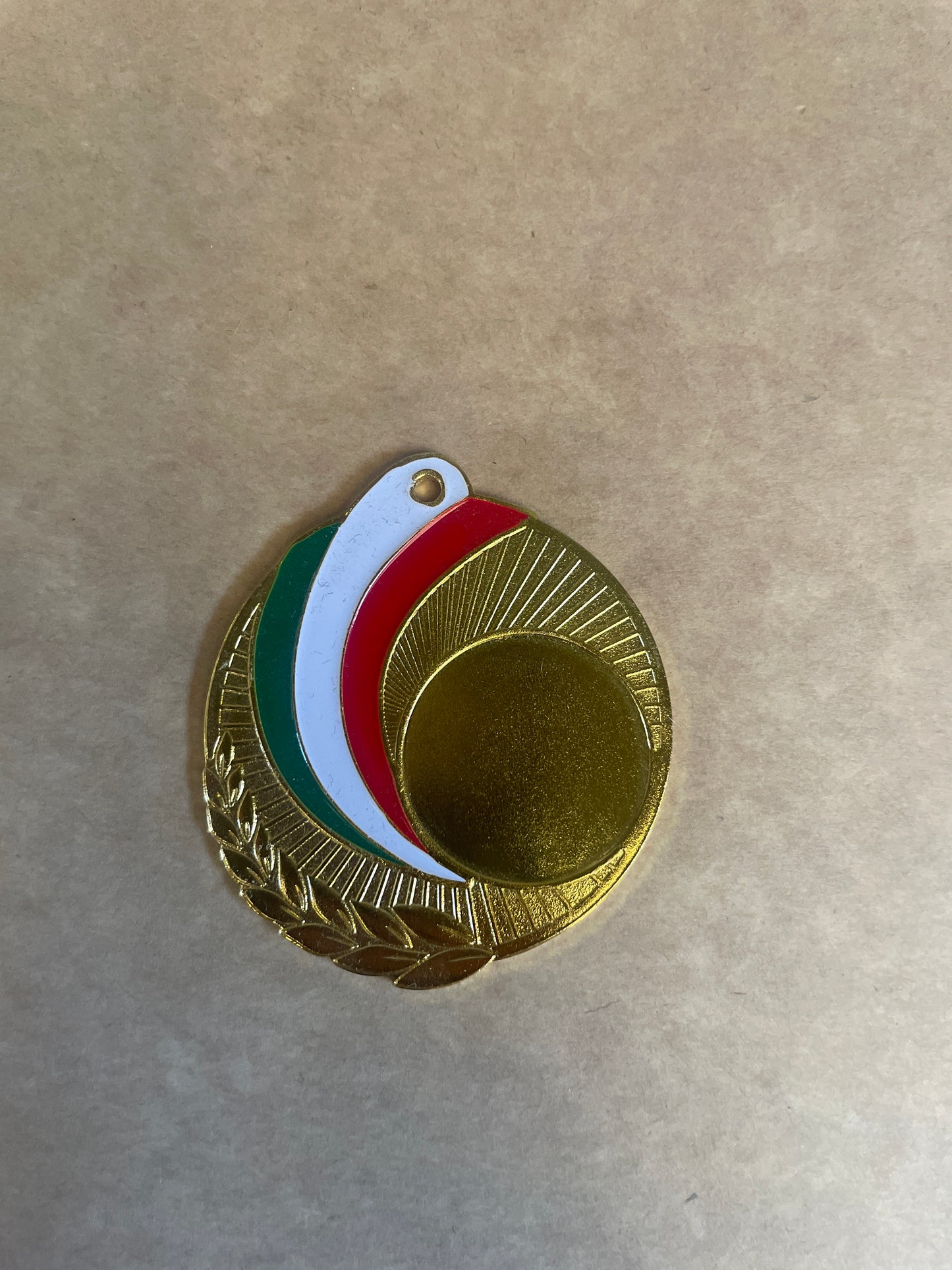 Medaglia Tricolore Diametro 50 mm