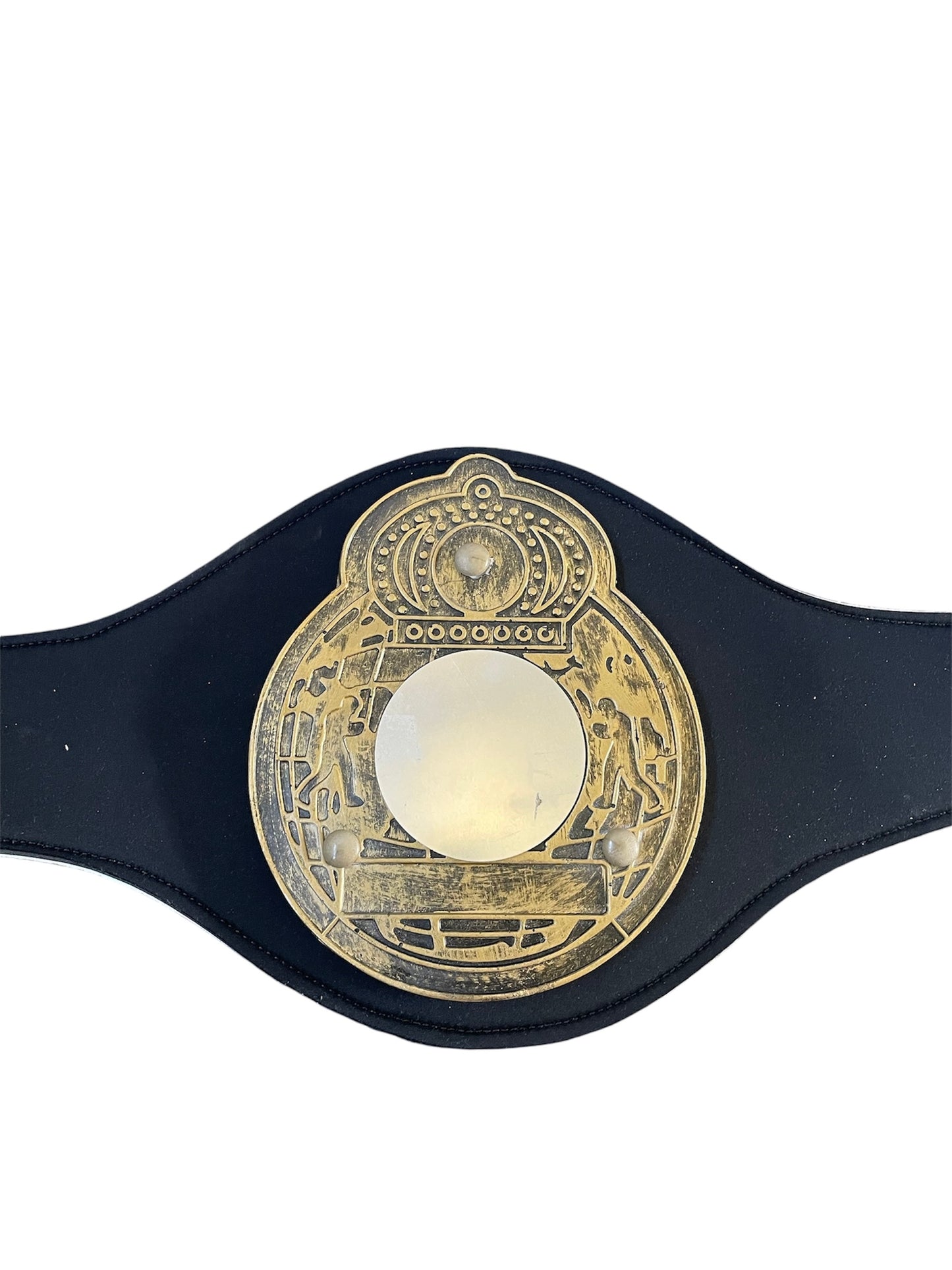 Cinturone con placca in resina
